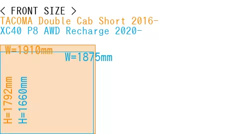#TACOMA Double Cab Short 2016- + XC40 P8 AWD Recharge 2020-